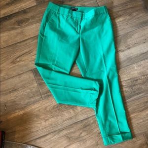 Express editor 6r green pants